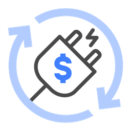 Electricity Price  Icon