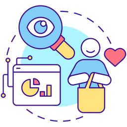 Customer research  Icon