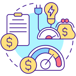 Consumption analytics  Icon