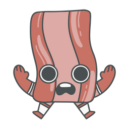Surprised Bacon  Icon