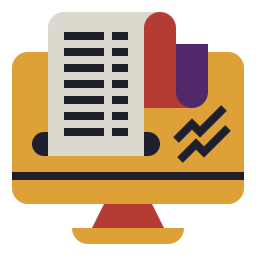 Financial Report  Icon