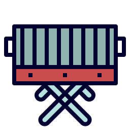 Barbecue Stand  Icon