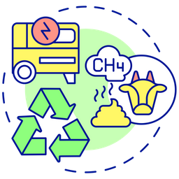 Digestores anaeróbicos  Ícone