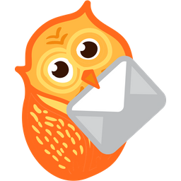 Owl Delivering Letter  Icon