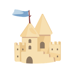 Sand castle  Icon