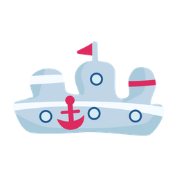 Toy ship  Icon