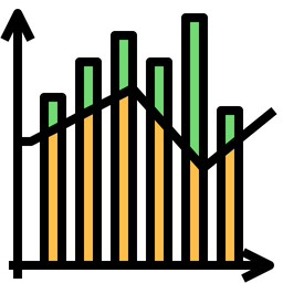 Combo Chart  Icon