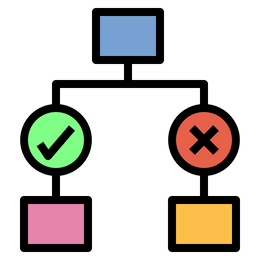 Decision Tree  Icon