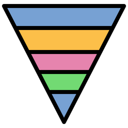 Funnel Chart  Icon