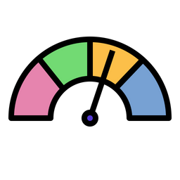 Gauge Chart  Icon