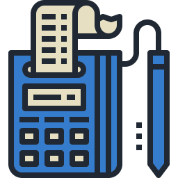 Bill generating Machine  Icon