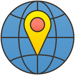 Globaler Standort  Symbol