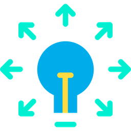 창의적인 아이디어  아이콘