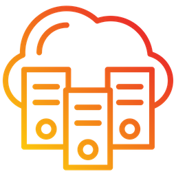 Cloud Database  Icon