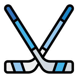 Ice Hockey Stick  Icon