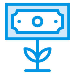 Money Growth  Icon