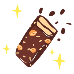 Caramel Chocolate Bar  Icon