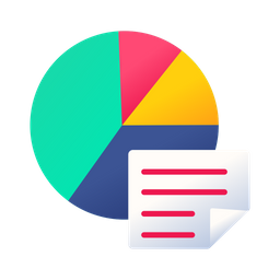 Chart Report  Icon