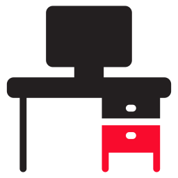 Computer Desk  Icon