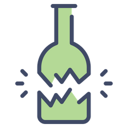 Broken Bottle  Icon