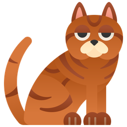 Brown Cat  Icon