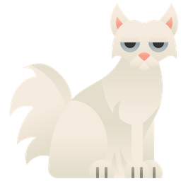 Angora Cat  Icon