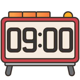 Digital Clock  Icon