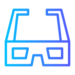 3D-Brille  Symbol