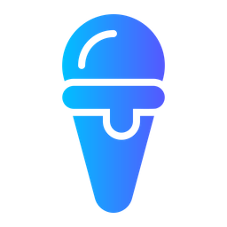 Ice Cream Cone  Icon