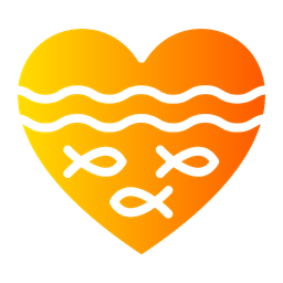 Ocean Heart  Icon