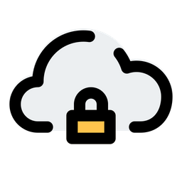 Cloud Lock  Icon