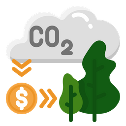 Carbon Offset  Icon