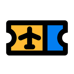 Airplane Ticket  Icon