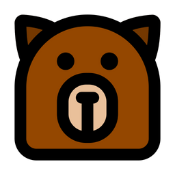 Bear Head  Icon