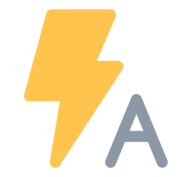 Auto Flash  Icon