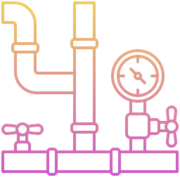 Gas Pipe  Icon