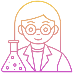 Female Scientist  Icon