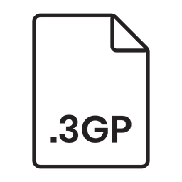 3 GP-Datei  Symbol