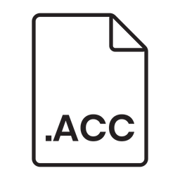 Aac-Datei  Symbol