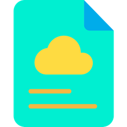 Cloud File  Icon