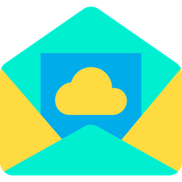 Cloud Email  Icon