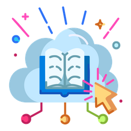 Cloud Library  Icon