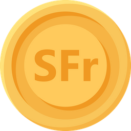 Moneda suiza francia  Icono