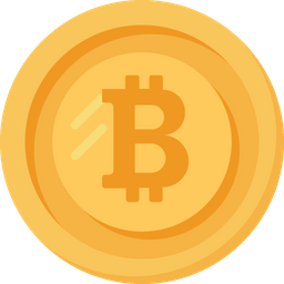 Moneda bitcoin  Icono