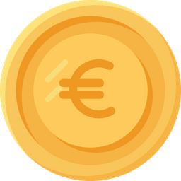 Euro Coin  Icon