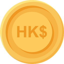 Hong Kong Dollars Coin  Icon