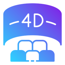 4 D Cinema  Icon