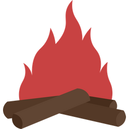 Lagerfeuer  Symbol