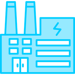 Elektrische fabrik  Symbol