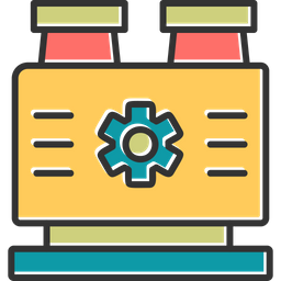 Factory Machine  Icon